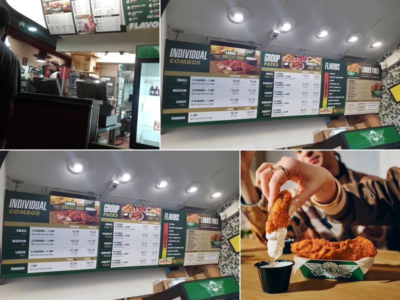 Wingstop Menu