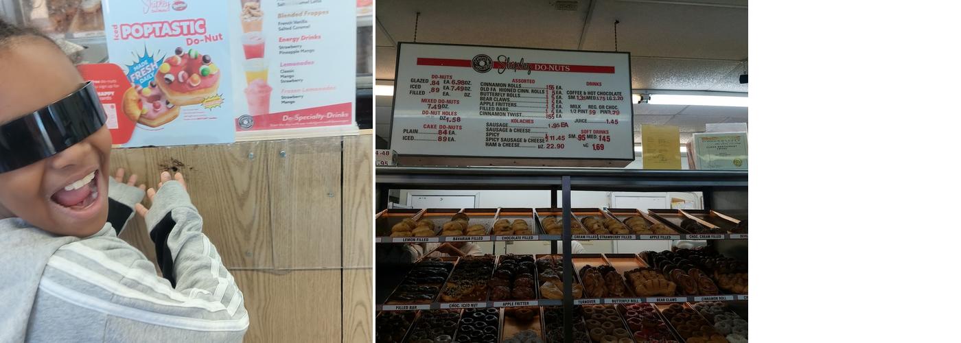 Shipley Do-Nuts Menu