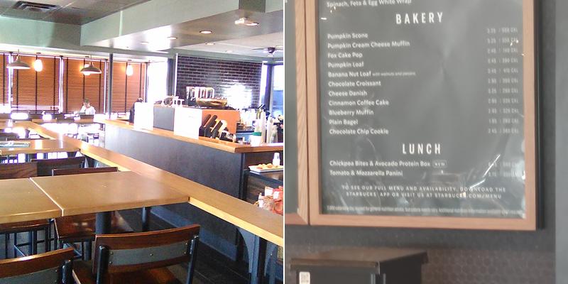 Starbucks Menu