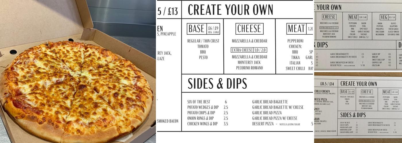 Porky's Pizzeria Menu