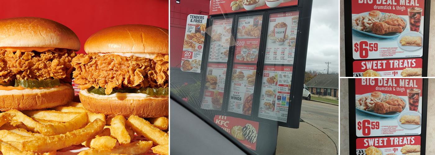 KFC Menu