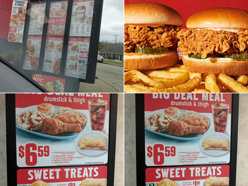 KFC Menu