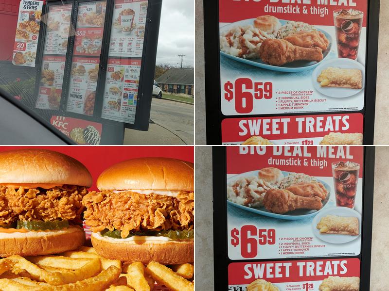KFC Menu