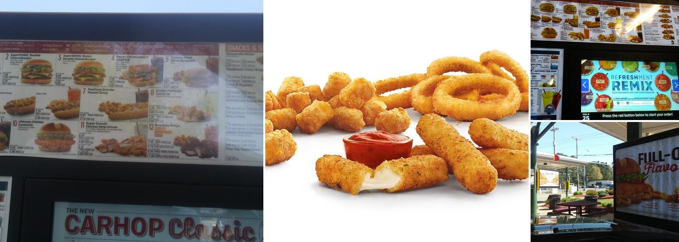 Sonic Drive-In Menu