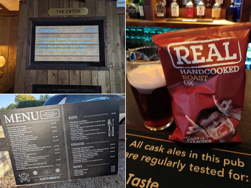 Goytre Arms Penperlleni Menu