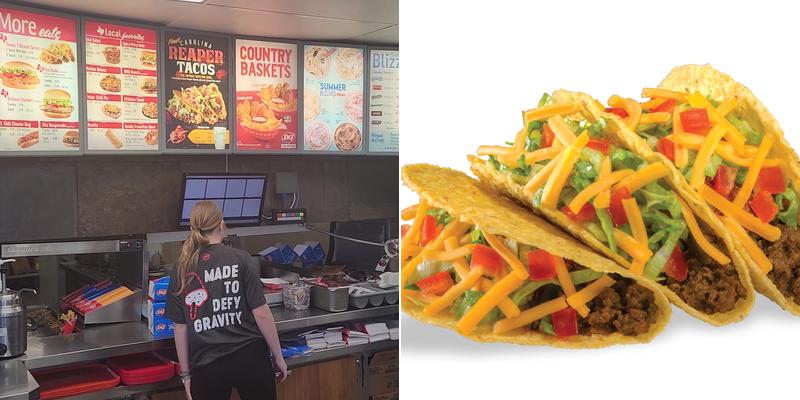 Dairy Queen Menu