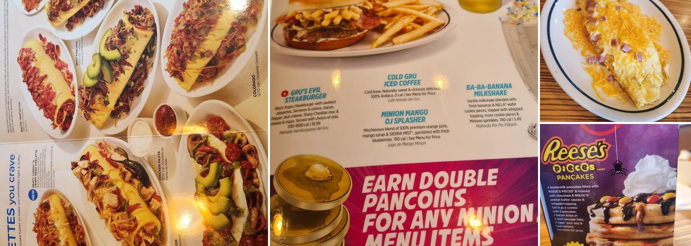 IHOP Menu