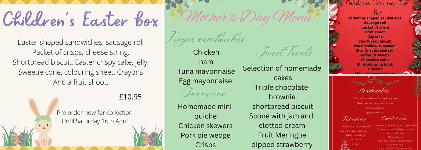 The Cookie Jar Leyland Menu