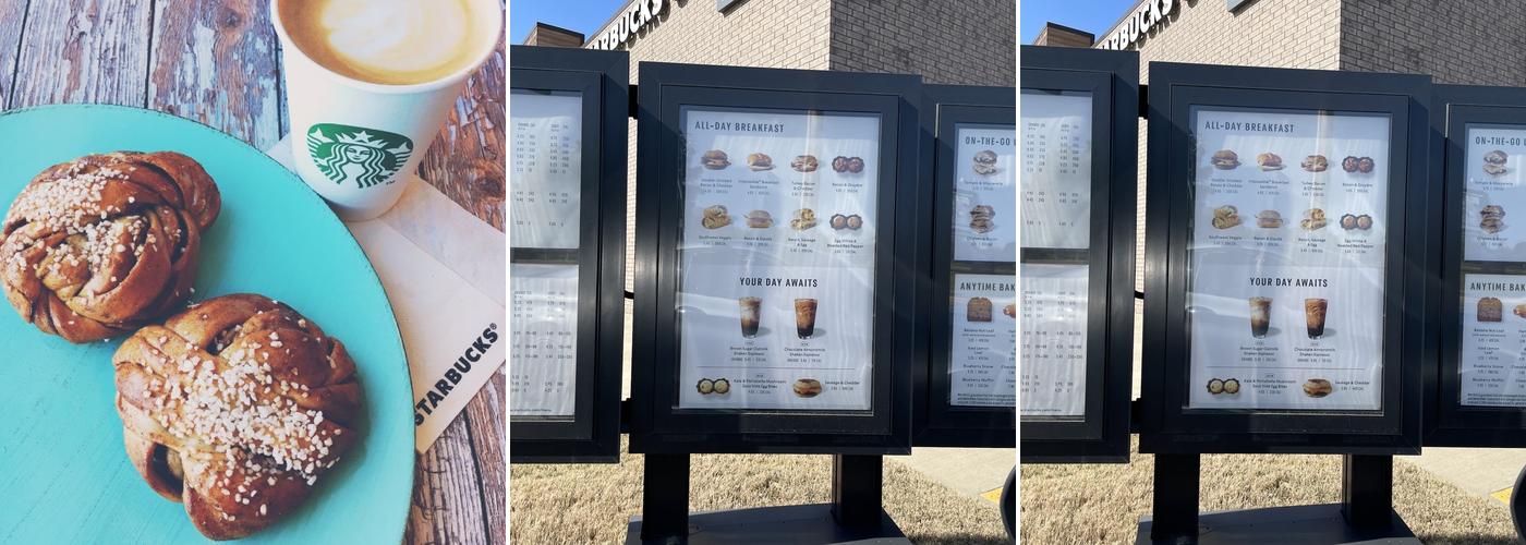 Starbucks Menu