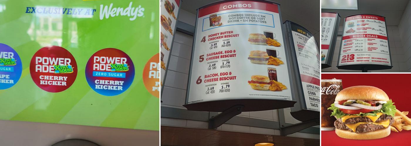 Wendy's Menu