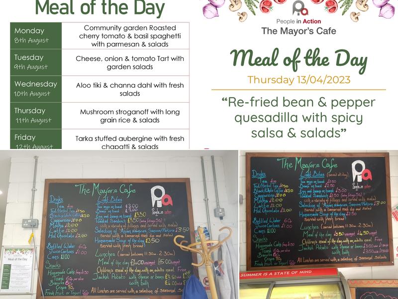 The Mayor's Cafe Menu