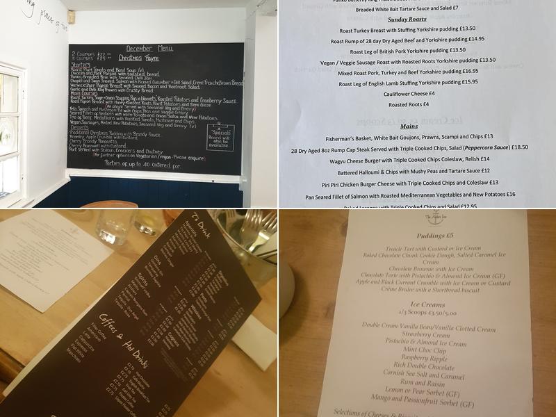 The Anchor Inn Menu