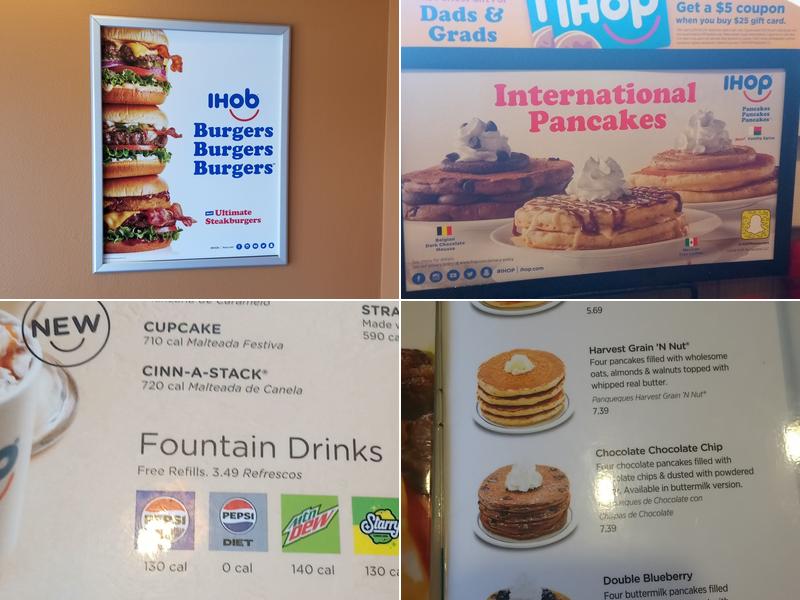 IHOP Menu