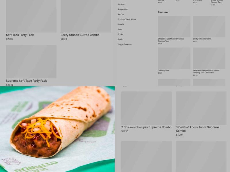 Taco Bell Menu
