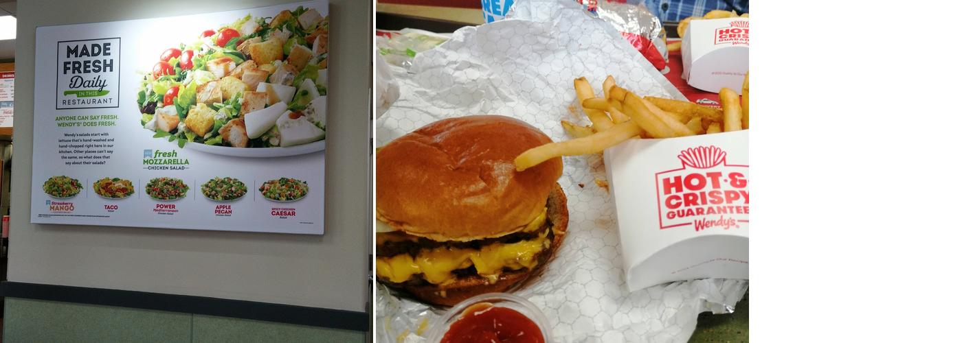 Wendy's Menu