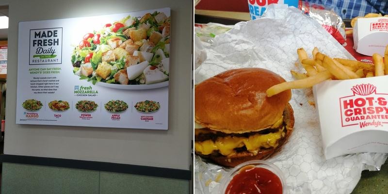 Wendy's Menu