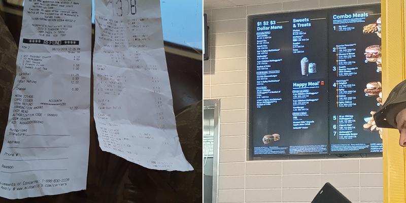 McDonald's Menu