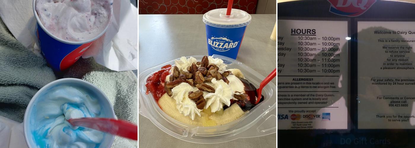 Dairy Queen Menu