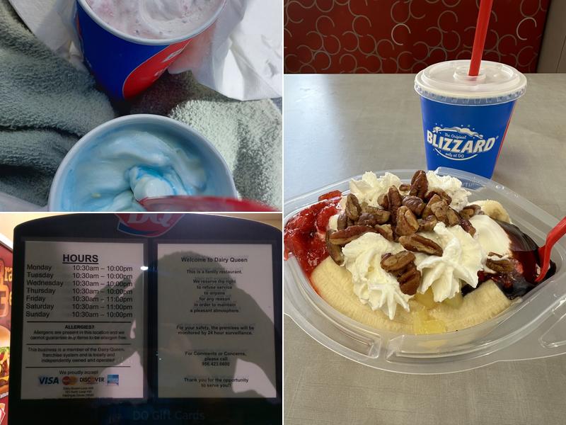 Dairy Queen Menu
