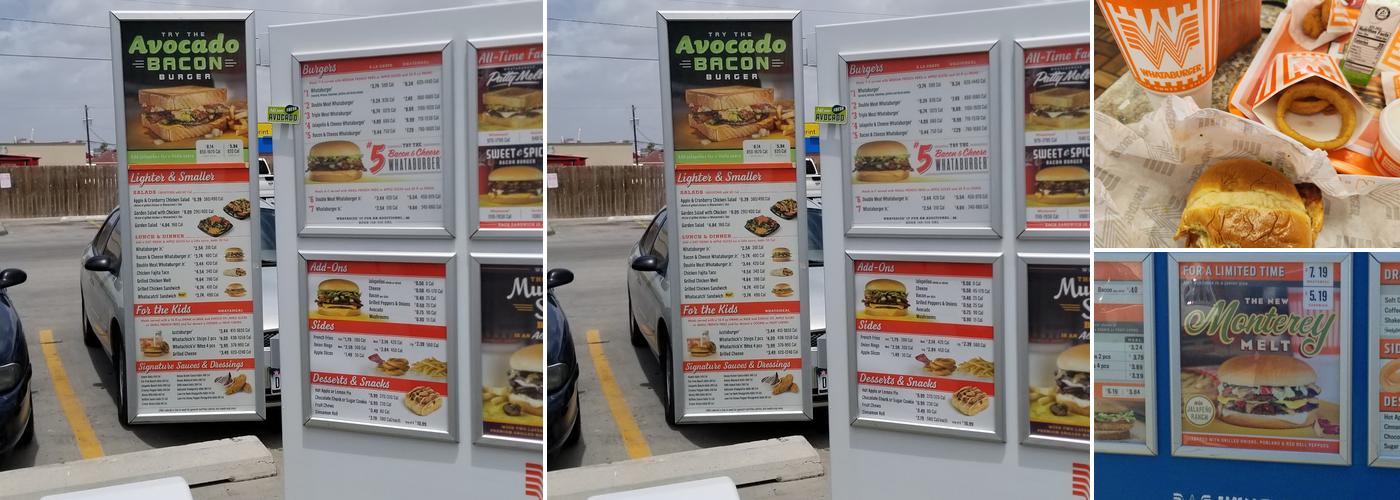 Whataburger Menu