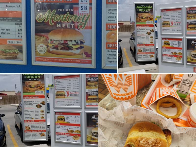 Whataburger Menu
