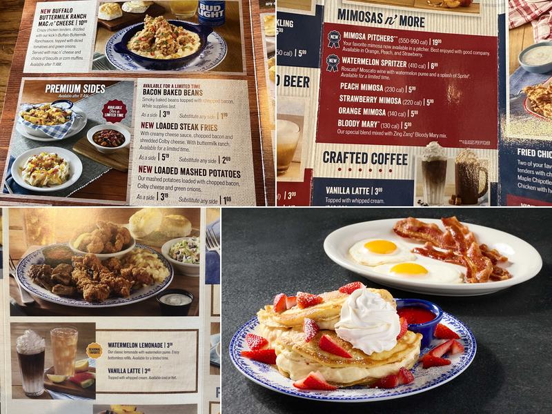 Cracker Barrel Old Country Store Menu