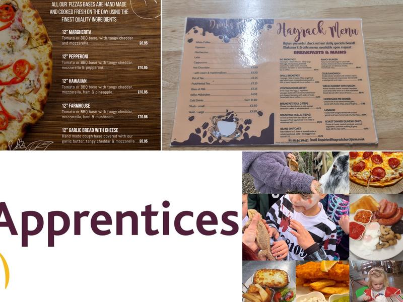 Hayrack Church Farm Park & Cafe Menu