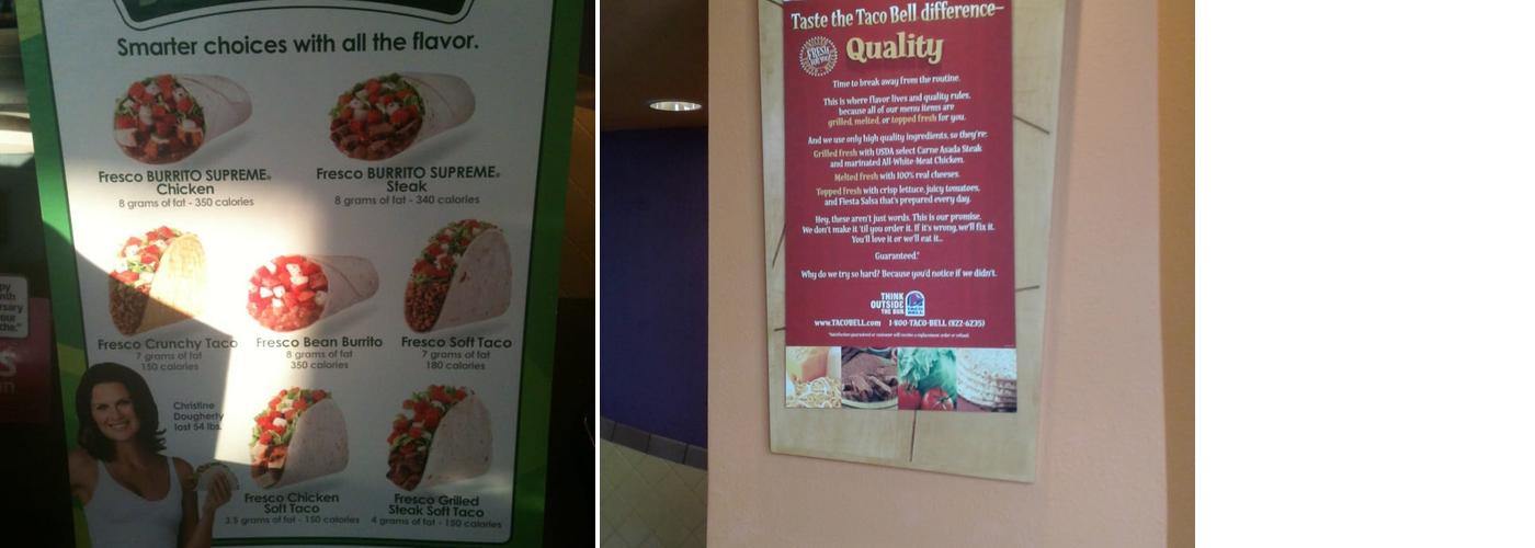 Taco Bell Menu