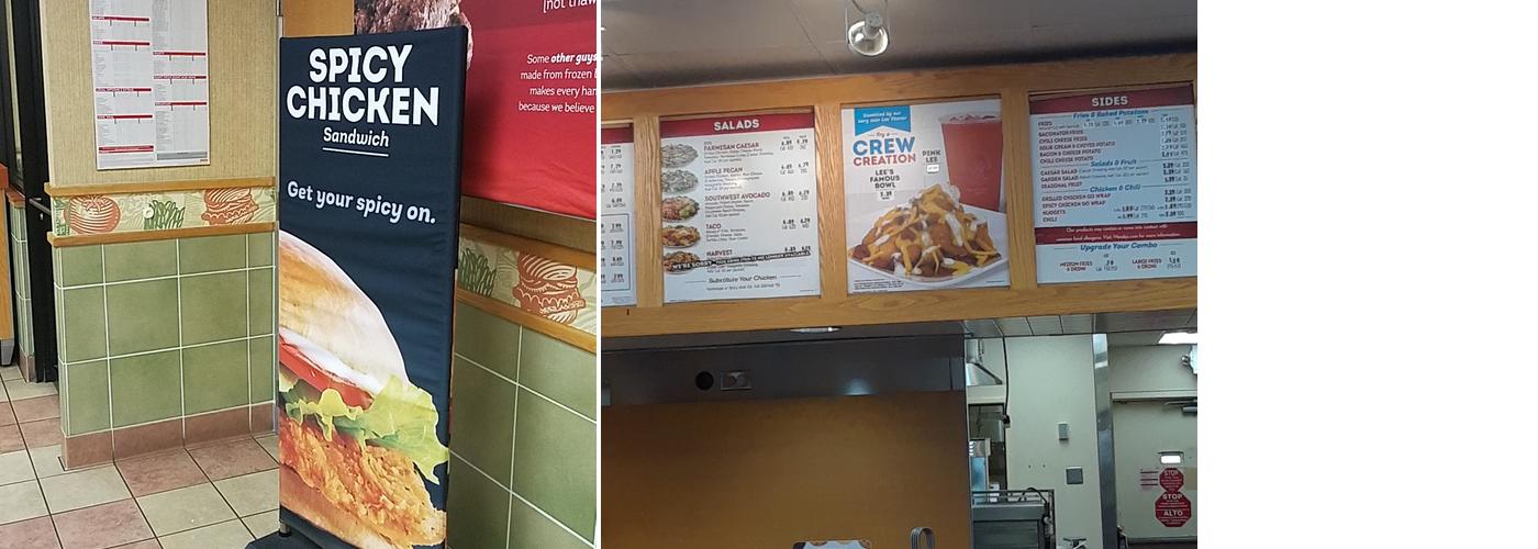 Wendy's Menu