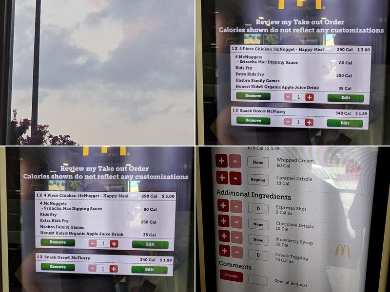 McDonald's Menu