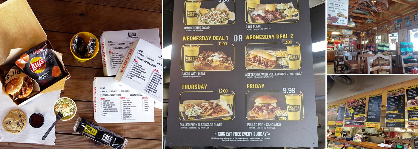Dickey's Barbecue Pit Menu