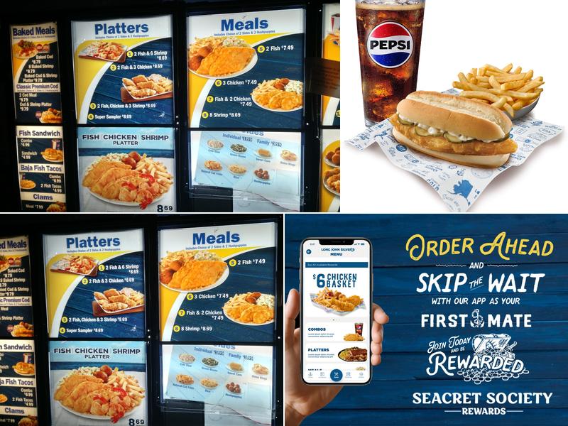 Long John Silver's Menu