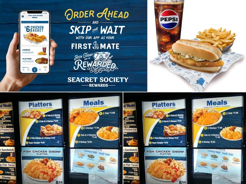 Long John Silver's Menu