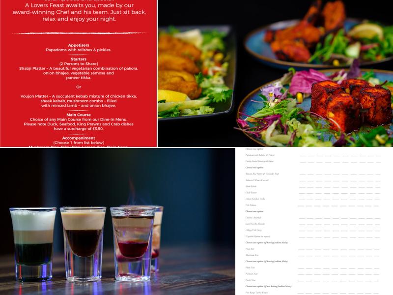 Voujon Stonnall Menu