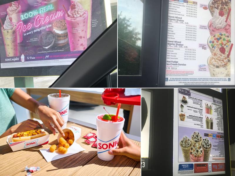 Sonic Drive-In Menu