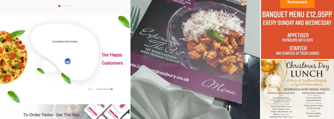 Lamp Restaurant Menu