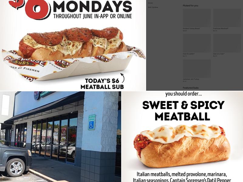 Firehouse Subs Conway Menu