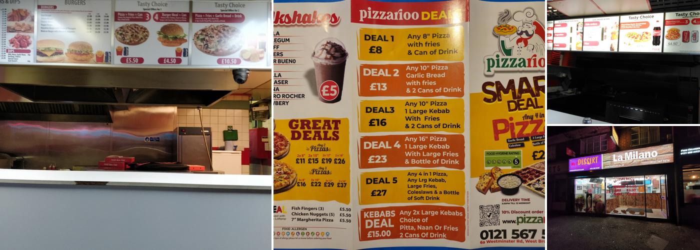 Pizzarioo Menu
