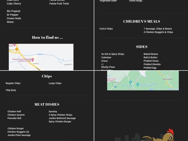 Harbour Fish Bar Menu