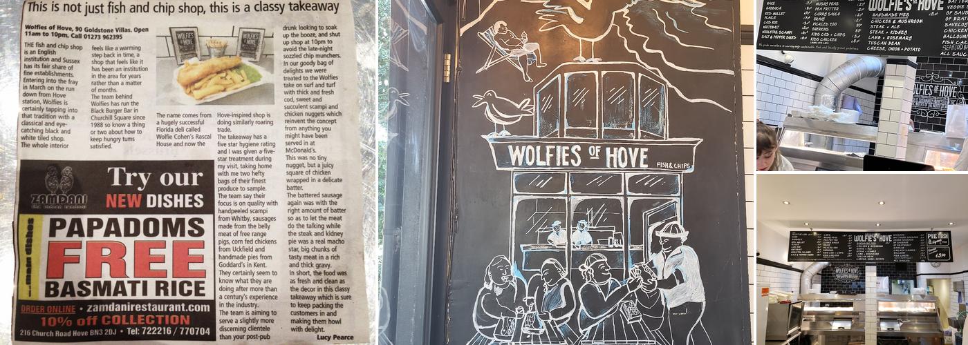 Wolfies Of Hove Menu