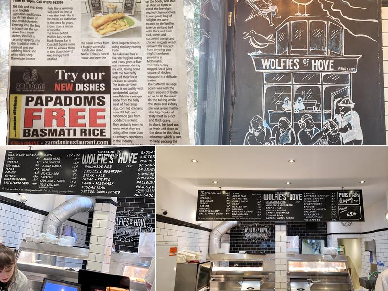 Wolfies Of Hove Menu