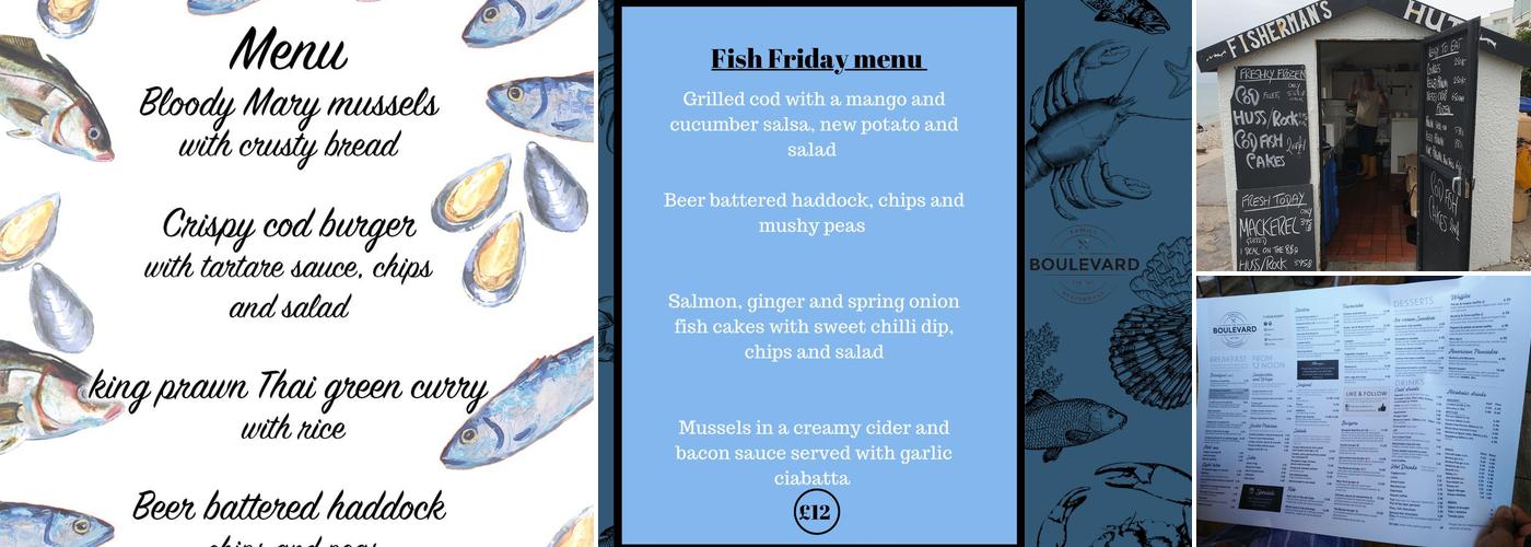 The Boulevard East Wittering Menu