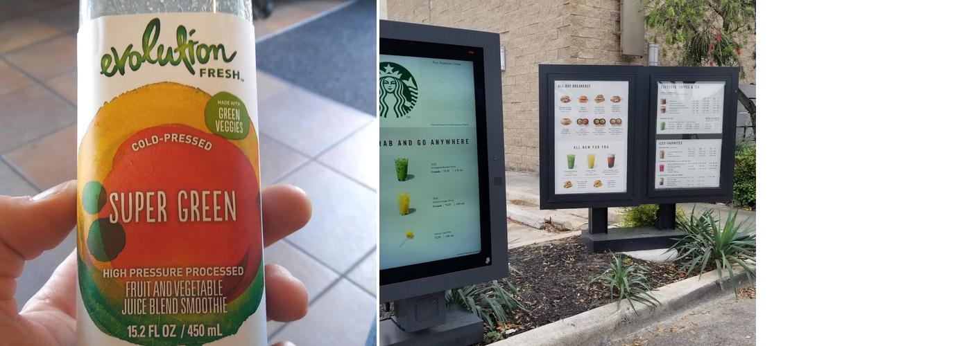 Starbucks Coffee Company Menu
