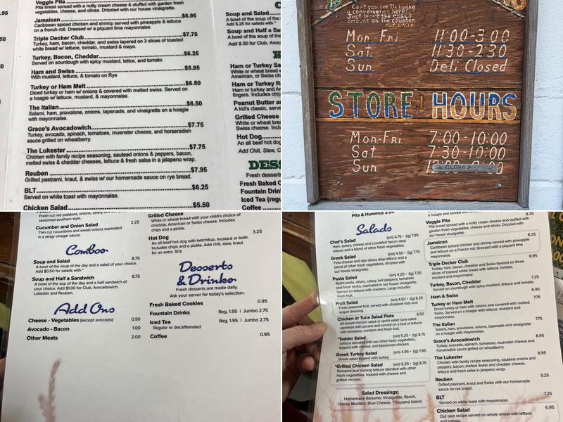 The Other Store Menu