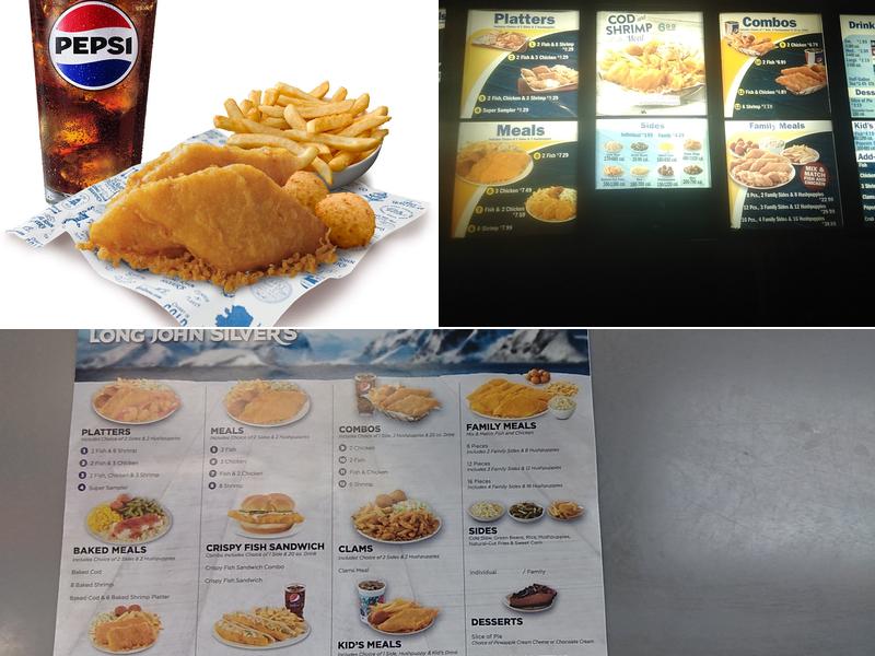Long John Silver's Menu