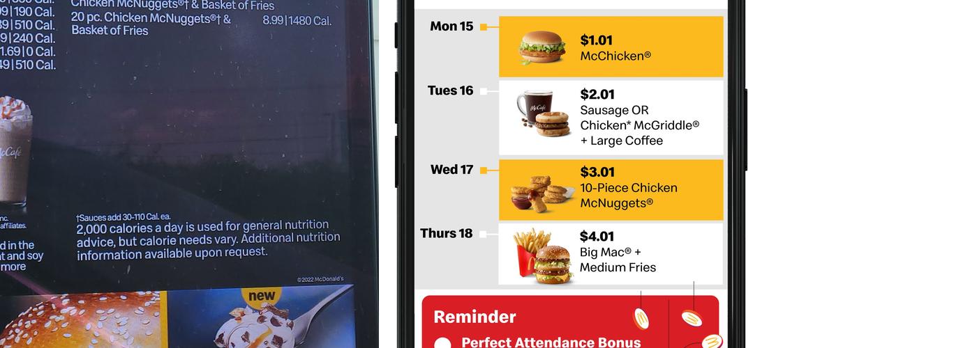 McDonald's Menu