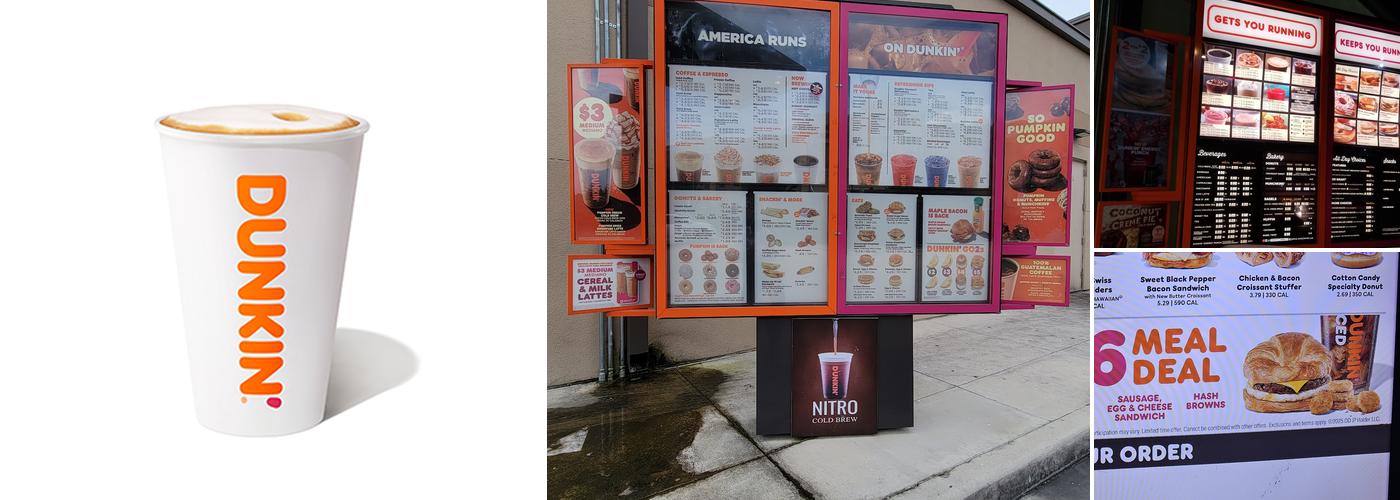 Dunkin' Menu