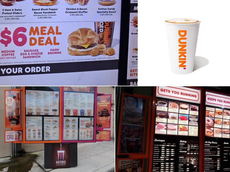 Dunkin' Menu