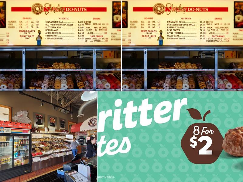 Shipley Do-Nuts Menu