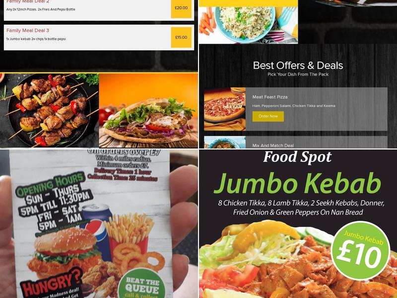 Hollingworth Foodspot Menu